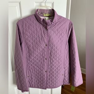 Sigrid Olsen Lightweight Quilted Spring Jacket